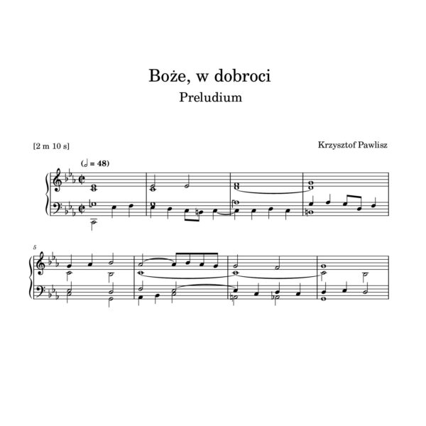 5. Boże, w dobroci